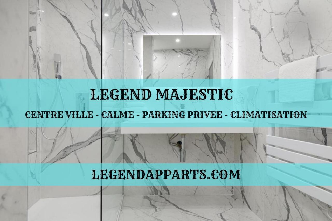 Legend Majestic - Parking Prive Gratuit- Climatisation - Gare - Centre Ville Макон Екстер'єр фото